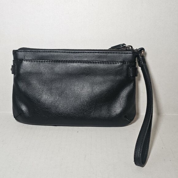 Simply VERA WANG Black Clutch Signature Wristlet - Picture 2 of 7